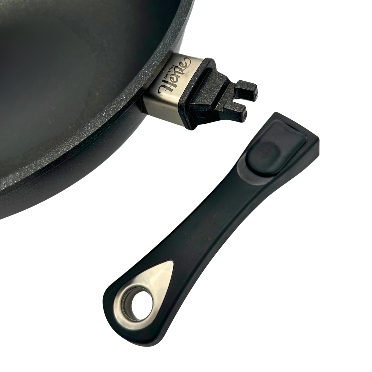 Henze Wok mit abnehmbarem Stiel, Ø 32 cm
