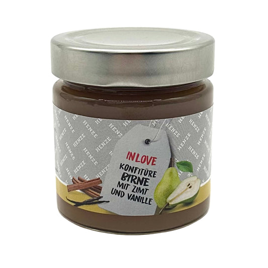 IN LOVE Birnen Konfitüre mit Zimt und Vanille