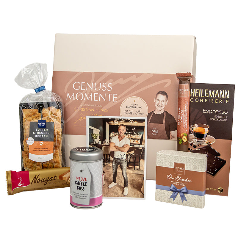 Henze Geschenkbox „Meine Genussmomente“, 396 g